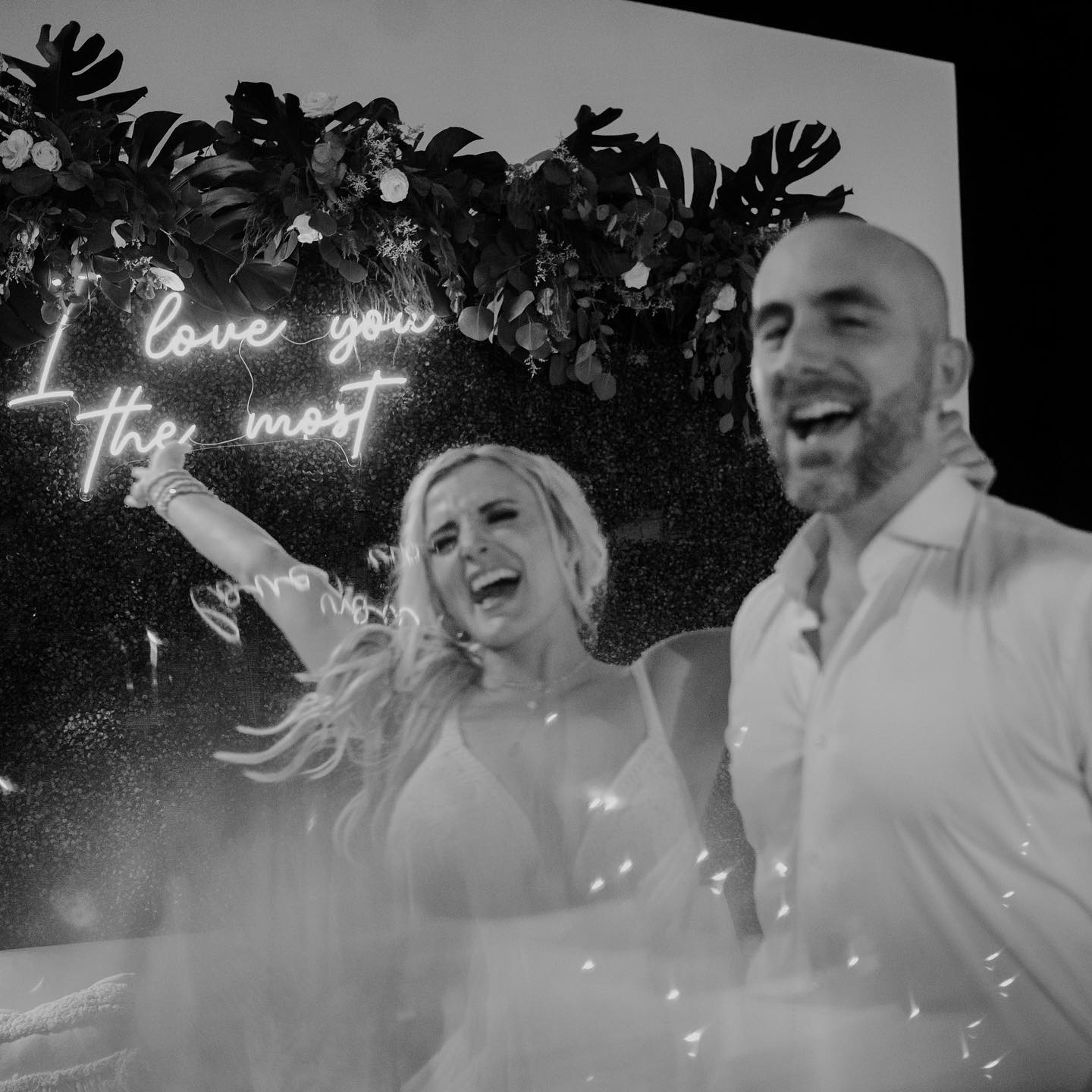 Marissa and GG - NeonVows founders and Las Vegas wedding experts